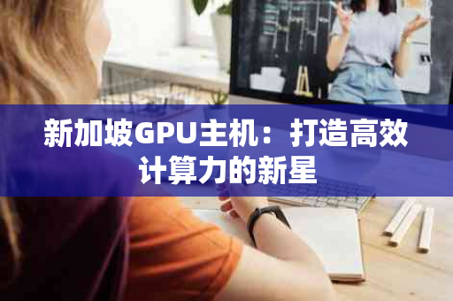 新加坡GPU主机：打造高效计算力的新星