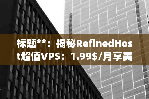 标题**：揭秘RefinedHost超值VPS：1.99$/月享美国阿什本AMD Epyc强大性能，1C1G内存25G硬盘，1T流量10G口，性价比之选！