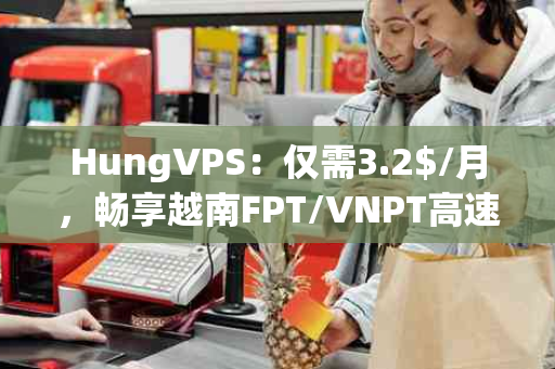 HungVPS：仅需3.2$/月，畅享越南FPT/VNPT高速网络，1C1G20G硬盘空间，100M不限流量！