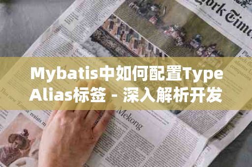 Mybatis中如何配置TypeAlias标签 - 深入解析开发技术