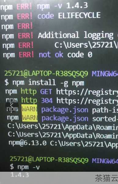 npm-v报错？别怕，一步步教你解决npm版本查询问题