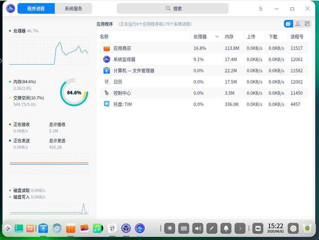    资源监视器提供了比任务管理器更详细的系统资源使用情况，在任务管理器中，点击“性能”标签页下的“打开资源监视器”链接，进入资源监视器后，选择“内存”标签页，可以查看内存使用的详细情况，包括哪些进程占用了多少内存等。