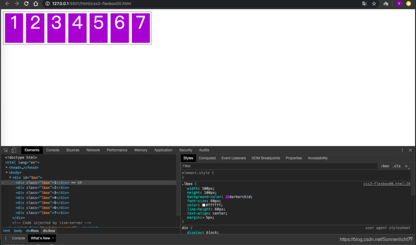 方法三：使用Flexbox