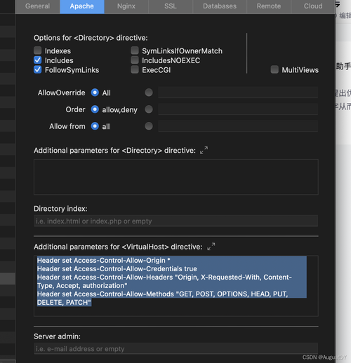 Access-Control-Allow-Methods: GET, POST, OPTIONS 表示允许GET、POST和OPTIONS请求方法。