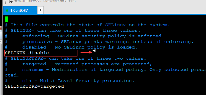   - 要永久更改SELinux模式，需要编辑/etc/selinux/config文件，并重启系统。