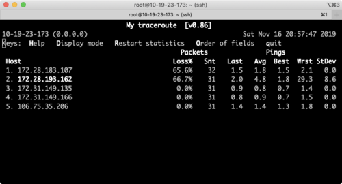 在Linux系统中，MTR通常可以通过包管理器进行安装，以Debian/Ubuntu为例：