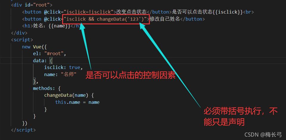 #### 一、Vue中模拟点击事件的基本方法