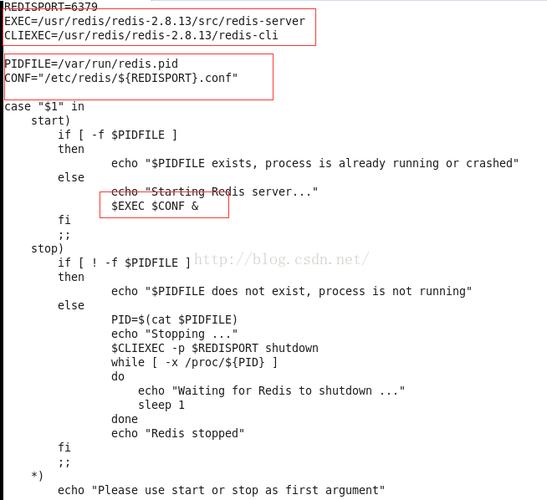 init.d：编写Redis的init脚本，并将其放置在/etc/init.d/目录下，然后配置为开机自启。
