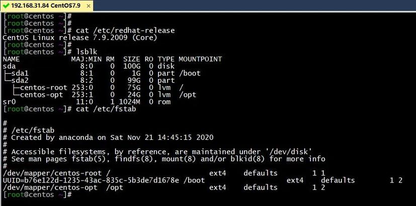 执行后，您会看到类似“CentOS Linux release 7.9.2009 (Core)”的输出，这表示您当前使用的是CentOS 7.9版本。