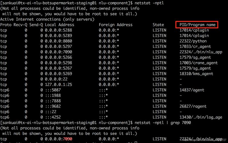 问：为什么有时候执行netstat或ss命令时看不到所有开放的端口？