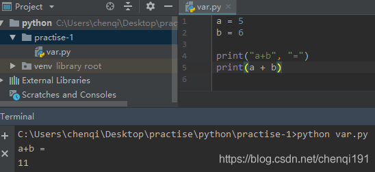   ```python