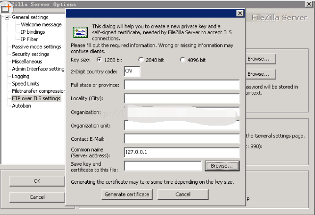 1. FileZilla Server