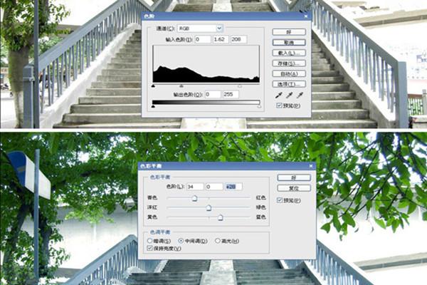 色阶是调整图像亮度、对比度和色彩平衡的基础工具，通过调整色阶，我们可以改善图像的曝光问题，使图像更加清晰、层次分明，按下Ctrl+L快捷键，即可快速打开色阶调整面板，对图像的阴影、中间调和高光部分进行精细调整。