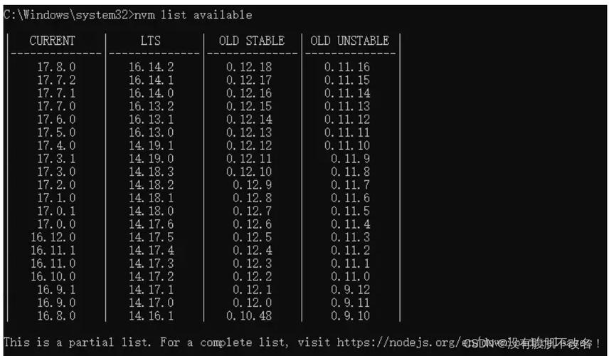 Node.js版本更新命令