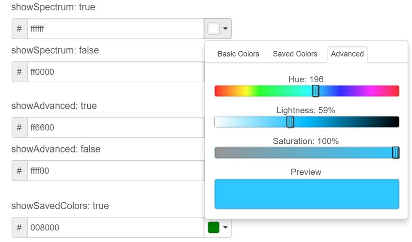 5. Color Picker JS