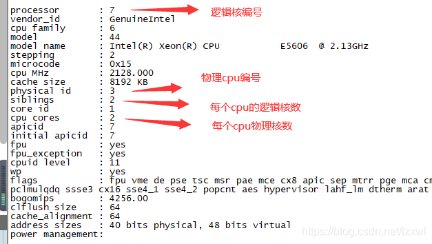 /proc/cpuinfo文件包含了系统中CPU的详细信息，包括每个CPU核心的信息，通过查看这个文件，我们可以计算出CPU的总核心数，在终端中输入以下命令：