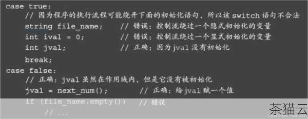 问题 1：case 后面可以跟变量吗？