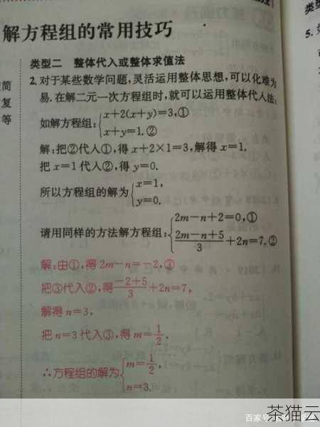 在处理大型方程组或具有特殊结构的方程组时，可能需要结合其他方法或工具来提高求解效率。