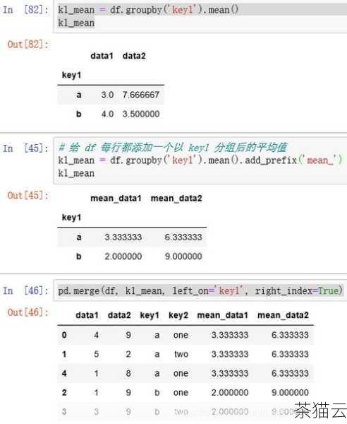 当数据是多维数组或 DataFrame 中包含多个列时，mean 函数的行为也会有所不同，在多维数组中，可以通过指定轴（axis）参数来计算特定维度上的平均值；在 DataFrame 中，可以对整个 DataFrame 或指定的列进行平均值计算。