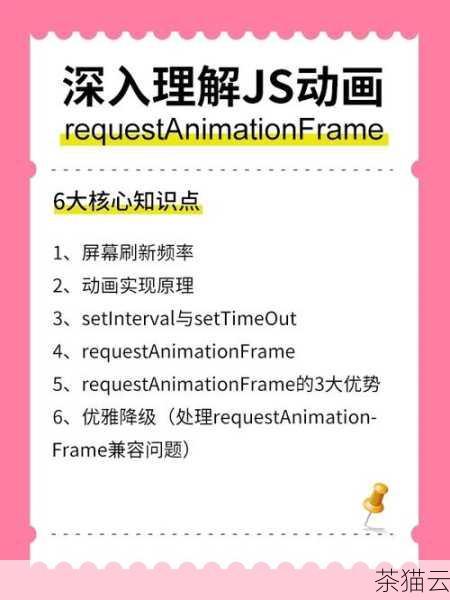 答：要实现滚动到指定位置时添加动画效果，可以使用 JavaScript 的requestAnimationFrame方法结合逐步改变scrollTop或scrollLeft的值来实现平滑的动画效果。