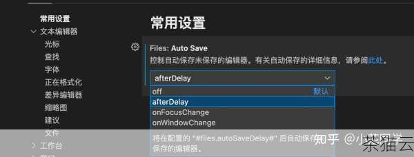 通过合理设置 VSCode 的自动保存功能，您可以更加专注于编程工作，而不必时刻担心手动保存的问题，这不仅能够提高工作效率，还能最大程度地保障您的工作成果不会因为意外情况而丢失。