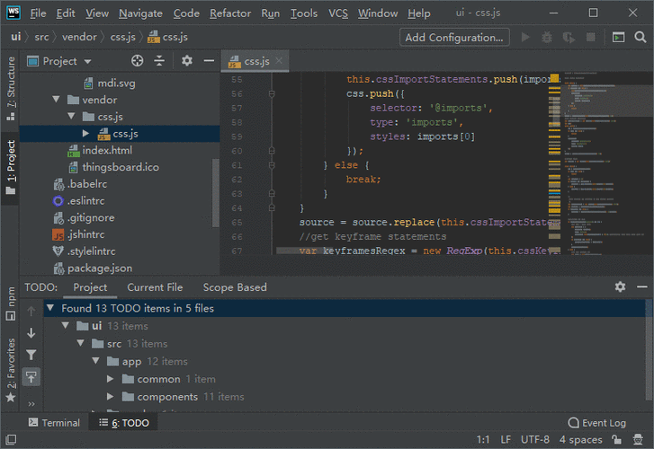 WebStorm 是一款专门为 Web 开发而设计的集成开发环境（IDE），它对 JavaScript 及其相关技术提供了强大的支持，包括 TypeScript、React、Vue.js 等，WebStorm 拥有智能代码提示、代码重构、调试等功能，能够大大提高开发效率。