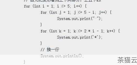 还可以通过循环来输出指定数量的空格，下面的代码段通过一个for 循环输出 10 个空格：