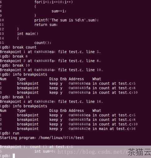 在 Linux 中运行 C 语言代码还有一些需要注意的地方，文件的权限问题，如果您在某些受限制的目录中创建和编译文件，可能会遇到权限不足的错误，您可以切换到具有足够权限的目录，或者使用sudo 命令来获取管理员权限进行操作。